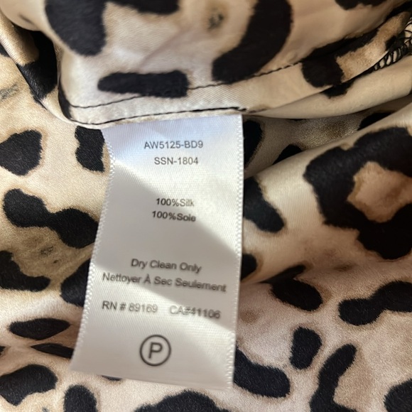 NWT ATM Leopard Print Camisole - Picture 3 of 3